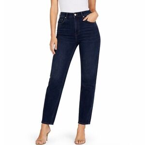 Express NWT Relaxed Tapered Mid Rise Jeans Faded Black Straight Leg Denim Size 6